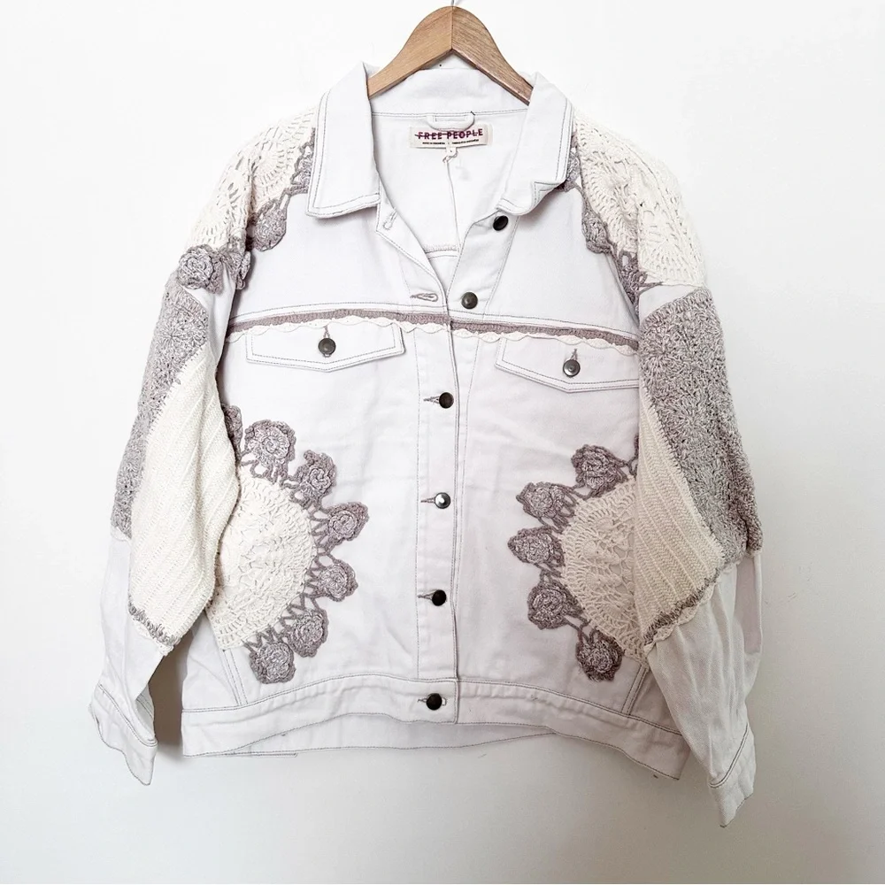 Free People Bali Rare Hearts Jacket